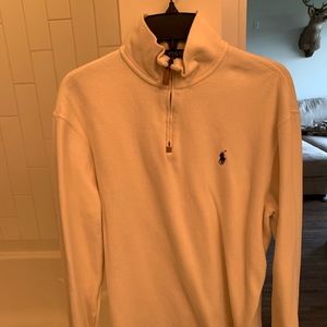 Polo Ralph Lauren Cream Quarterzip